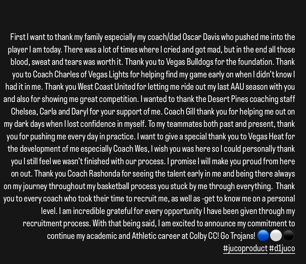 Arielle Brianna Davis (@bballarie702) on Twitter photo 