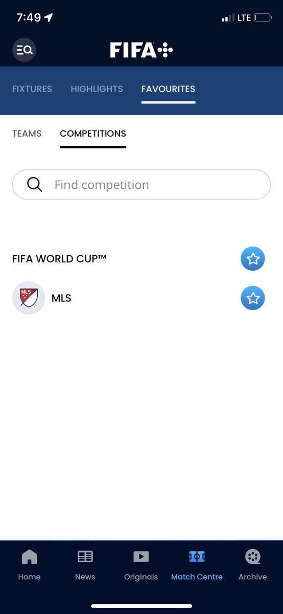 SpiderGwen91's tweet photo. @fifamedia @FIFAcom @FIFAWorldCup @FIFAWWC forgot to add the photos showing that women’s games don’t show up in favorites after being favorited https://t.co/u7FwslmnuK