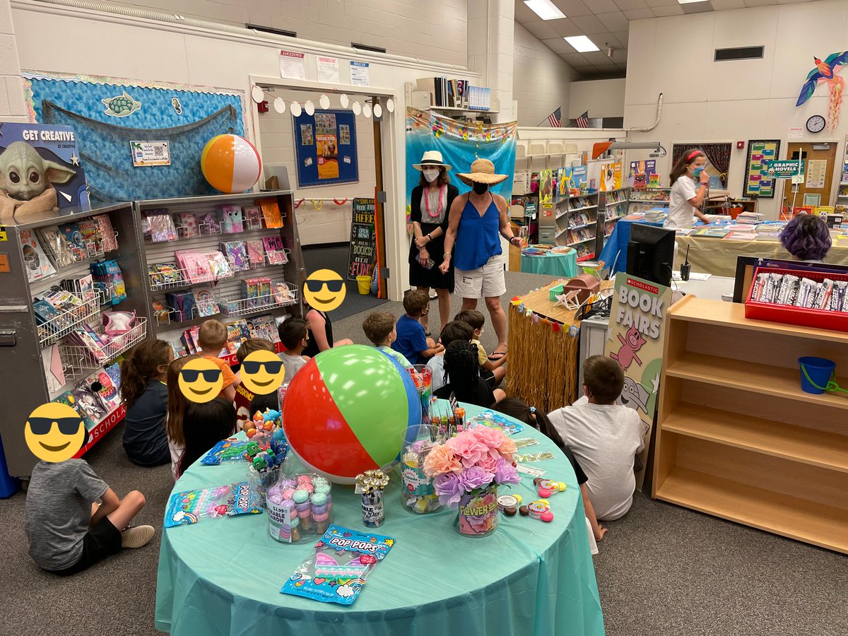 cseslibrary's tweet photo. Stock up on some great books for the summer at our CSES Book Fair! 📚Thanks to all who have shopped so far. Friday is the last day to shop! #scholasticbookfair https://t.co/Fx9cIIvbJC