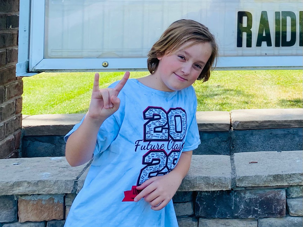 StaleyNoelle's tweet photo. Landon’s words, “Goodbye Union. It’s been a great run. I am going to miss everyone so much. I love my school.” ❤️ —Landon Staley #raidersforlife @WeAreUnionSTEAM https://t.co/EvkddBYZEi