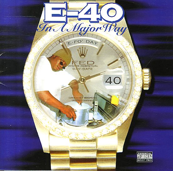 mariaemma1602's tweet photo. #albumcoverobjects 
Day 02 - Timepiece 
#album - #InAMajorWay - #E40 
Release : March 14, 1995 https://t.co/F2YSZJmPqR
