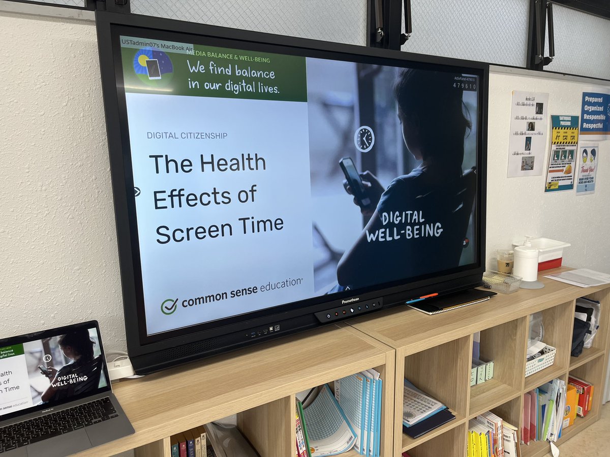 This morning we presented to upper #ES and #middleschool parents about finding #digital balance in our lives.