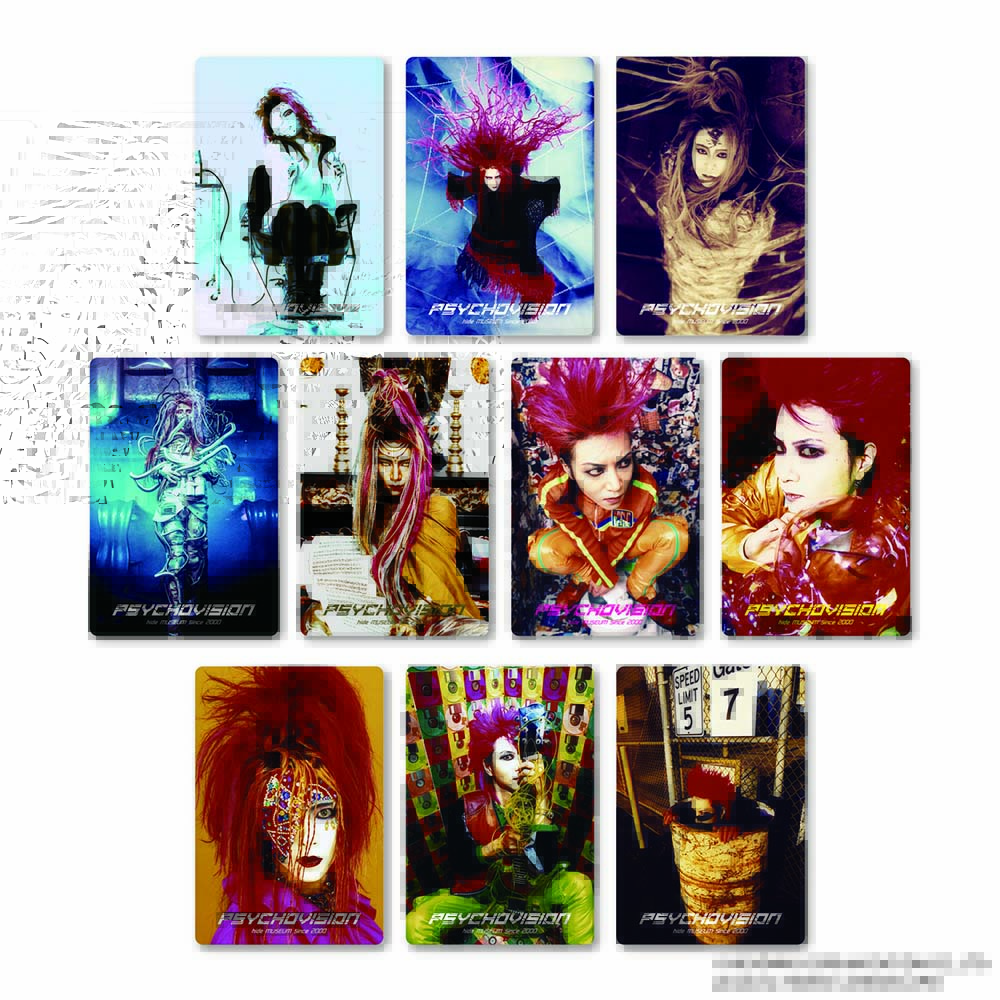 PSYCHOVISION hide MUSEUM ダイカットアクリルマグネット PSYCHOVISION hide MUSEUM ダイカットアクリルマグネット PSYCHOVISION