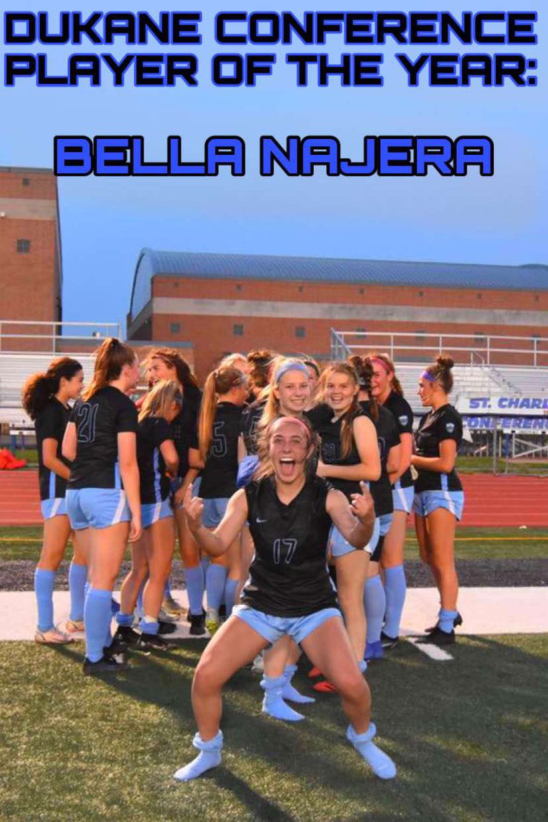 Congratulations to our very own <a href="/NajeraBella/">Bella Najera</a> for Dukane Conference Player Of The Year! We 🤍 you