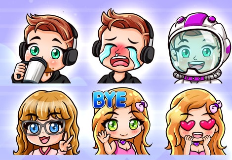 Ivanna_Graphics's tweet photo. Designed this cute emote for a client. HMU if you are interested.
#commissionopen #emoteartist #emotes #GraphicDesign #Twitch https://t.co/6W6tGBhPr5