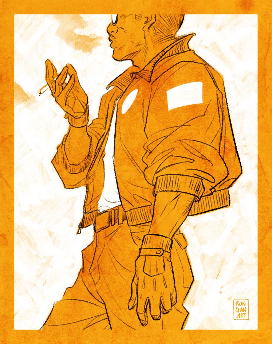 RonDanChan's tweet photo. Good news, y'all. I have started playing Disco Elysium. https://t.co/Xp9LE7D3IT