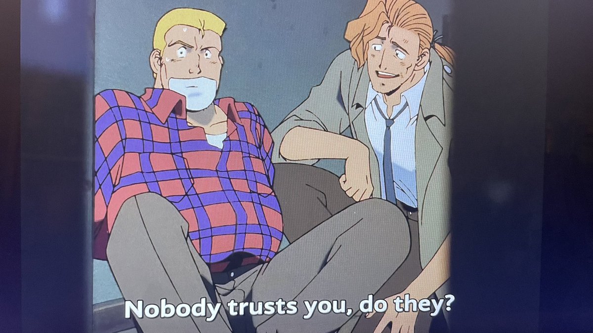 Ochan30's tweet photo. Speaking of Chicago, bears and bondage… 😈😈😈
#GunsmithCats #OVA1 #ClassicAnimeEducation @DigiRanma https://t.co/IcATzLKTEN