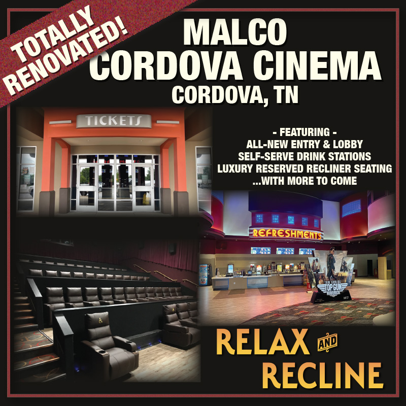 malcotheatres's tweet photo. Where you watchin' #TopGunMaverick for the 2nd, 3rd or 4th time? Fire up the afterburners and glide into the all-new Cordova Cinema! >> https://t.co/uiPsxbxNAf <<
#cordova #MEMPHIS #Tennessee #movies #reservedseating #recliners #renovated https://t.co/4vezjYbU0z