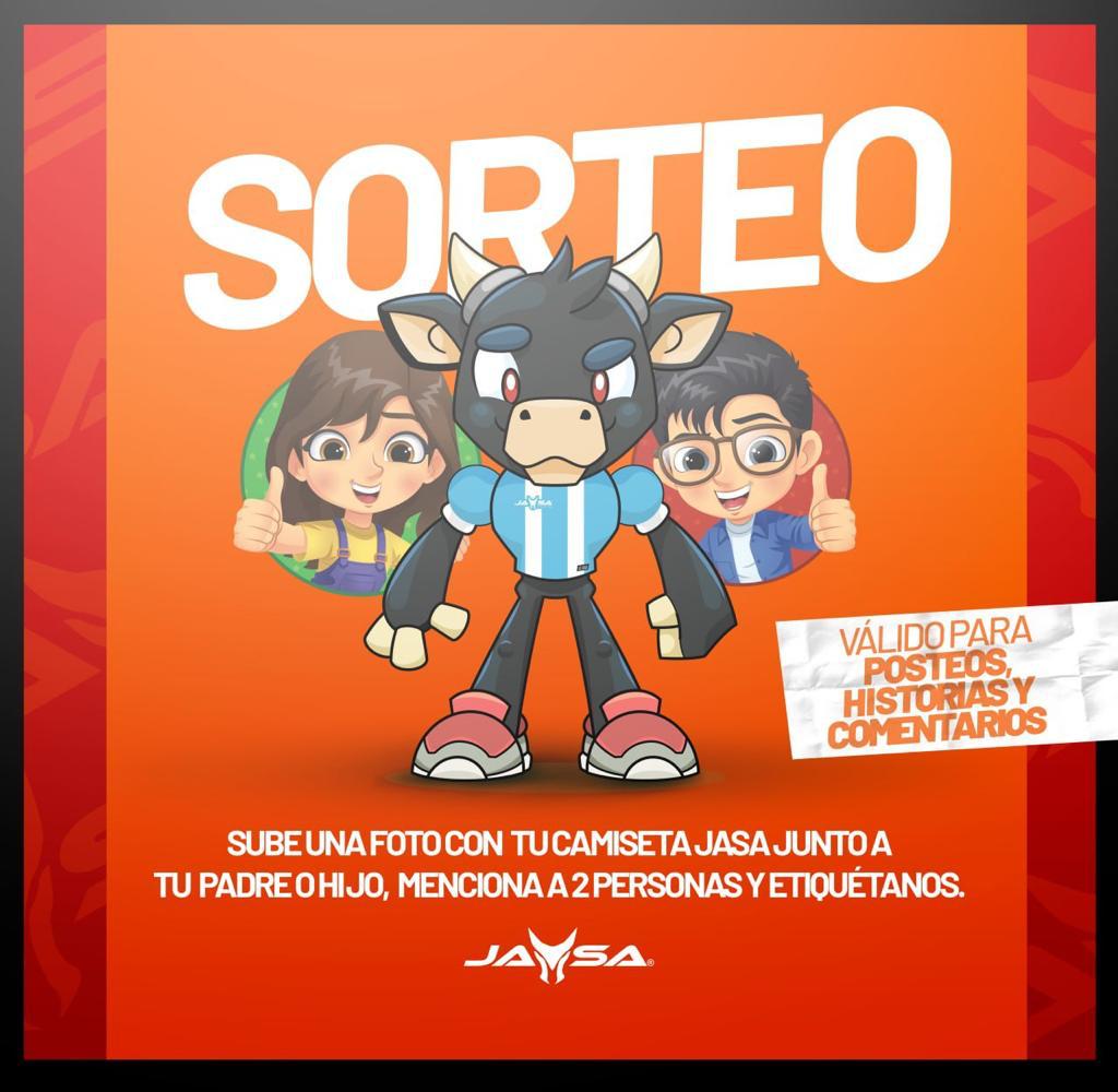 jasa_evolution's tweet photo. ¡SORTEO SORPRESA!😃

PARTICIPA POR GRANDIOSOS PREMIOS🎊

Sube una foto con tu camiseta JASA junto a tu padre o hijo, etiquétanos y menciona a 2 amigos ( Válido para POST e HISTORIAS y COMENTARIOS)🥳

#SomosJASA https://t.co/JQJ4kshtlG