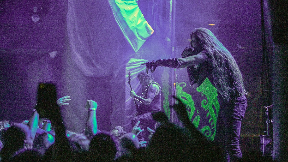 heavymetalphoto's tweet photo. @Goatwhore_NOLA here in San Diego. #goatwhore #metalphotography #heavymetalphoto #sdmetal #metalbladerecords https://t.co/rZBQymgl8H