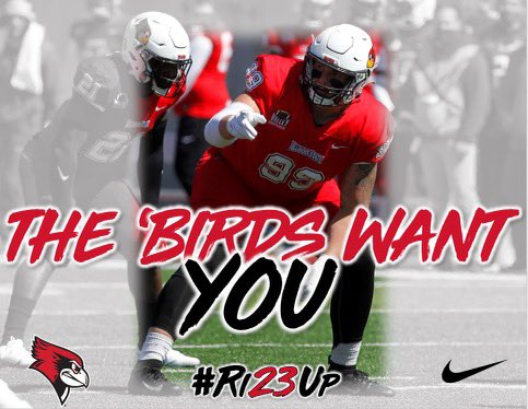 bzjellison66's tweet photo. I am blessed to receive my second Division 1 offer from @RedbirdFB. Thank you to @Coach_Etheridge, and @Coach_Spack for the opportunity! https://t.co/27O11RgQZ3