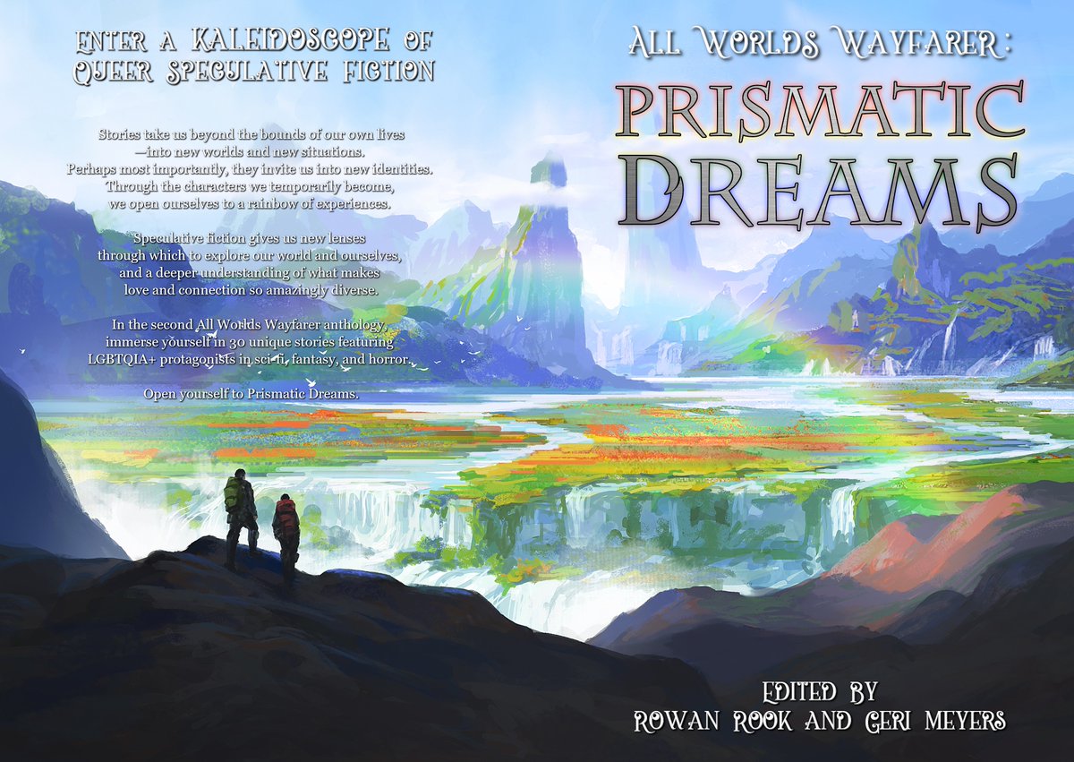 AWWLitMag's tweet photo. 🏳️‍🌈Prismatic Dreams, an anthology of queer speculative fiction, is available now! 🏳️‍🌈✨

Start off #PrideMonth with 30 short stories featuring a diverse array of LGBTQIA+ protagonists and themes across the fantasy, sci-fi, and horror spectrums!

Learn More: https://t.co/hf2liKlx6x https://t.co/o6f0WyDrrb