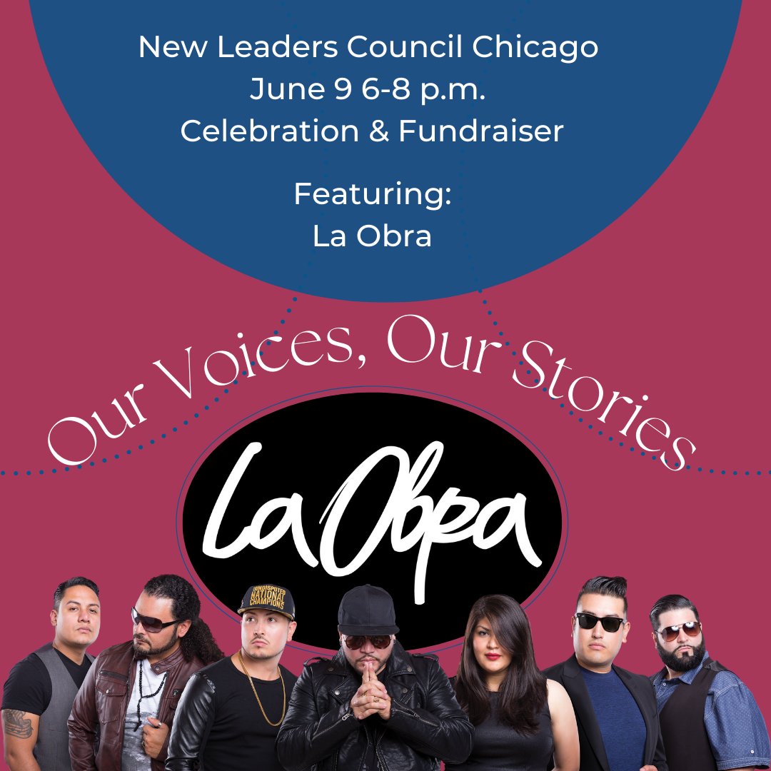 Chicago, it's time to put in some WORK celebrating the NLC Chicago 2022 Fellows with music from La Obra! 

Join us on Thursday, June 9th at the Hatchery for an inspiring night of progressive leaders to support next year's class.

Register today: bit.ly/NLCChicago22