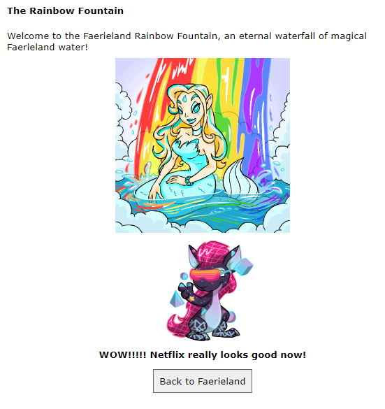 I'm not saying I'm picking favorites, I'm just saying this version of Neopets has a Retrowave color.