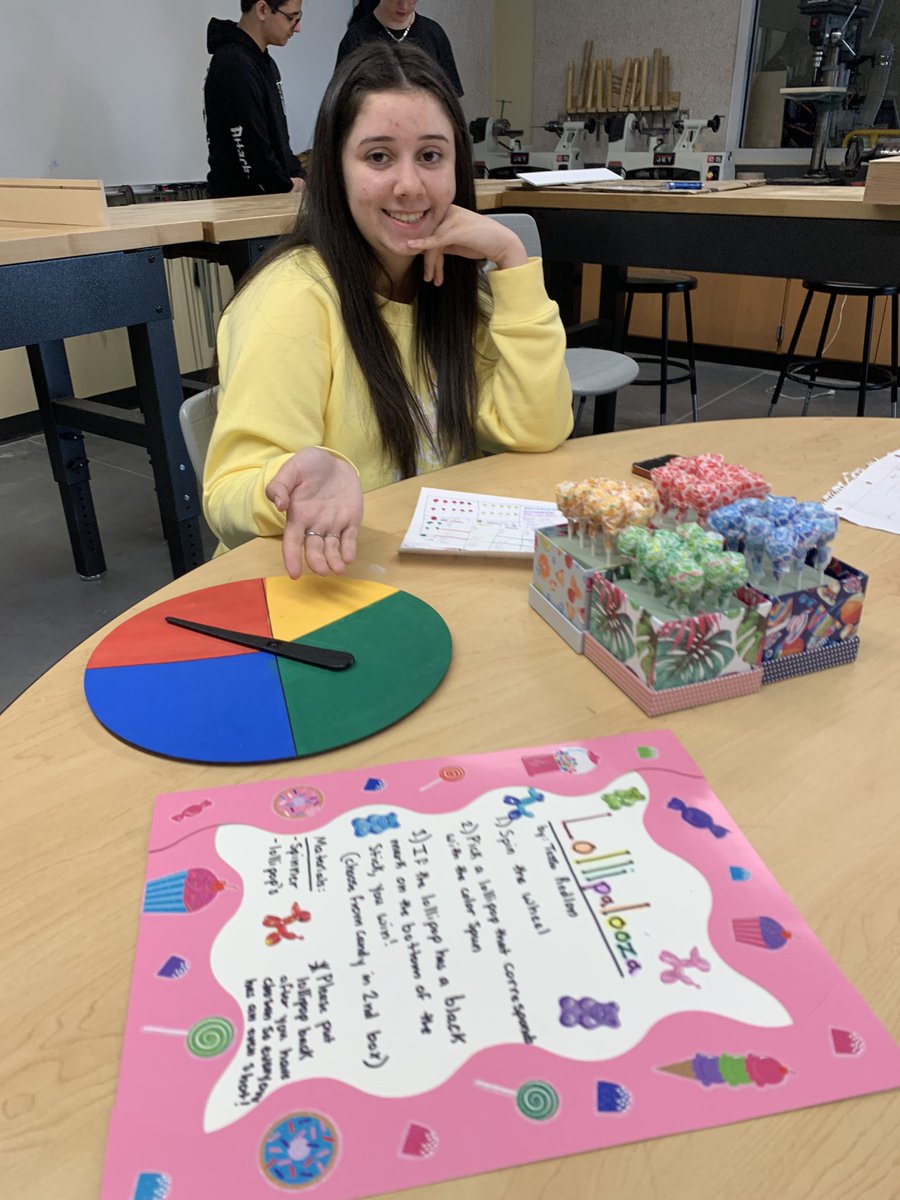 MiLABmiddleboro's tweet photo. Students innovating to make Math probability games in Middleboro’s Innovation Lab. #handsonlearning #middleboro https://t.co/niG7zF6NJk