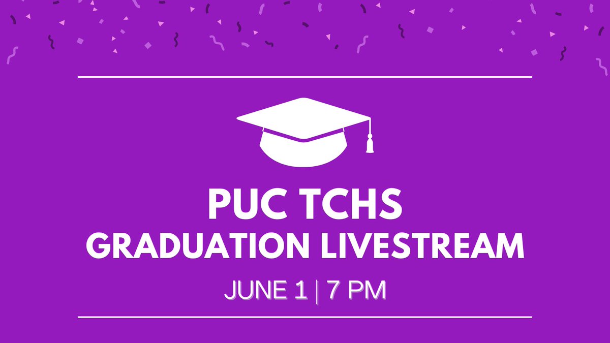 PUCTCHS's tweet photo. The graduation for the class of 2022 begins at 7 PM. Click here to access the livestream: https://t.co/4mhC4QS8sj

La graduación para la clase de 2022 comienza a las 7 PM. Haga clic aquí para ver la transmisión en vivo: https://t.co/4mhC4QS8sj https://t.co/dTThassPJA