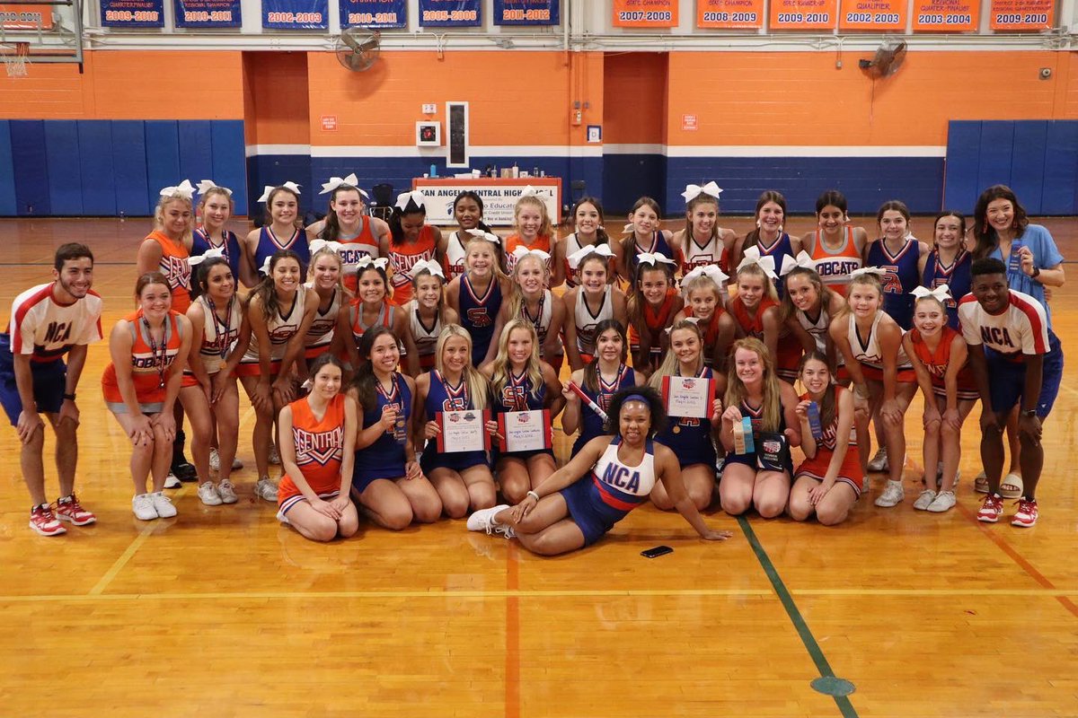 2022 NCA cheer camp! Here are some accomplishments of our team: Superior ribbon for cheer and chant, 14 cheerleaders made the All American team, stunt safety award for stunting safely throughout camp, Herkie award to captains,spirit stick, &amp; a bid to NCA Nationals! GO😡🍊#BTLTCCF