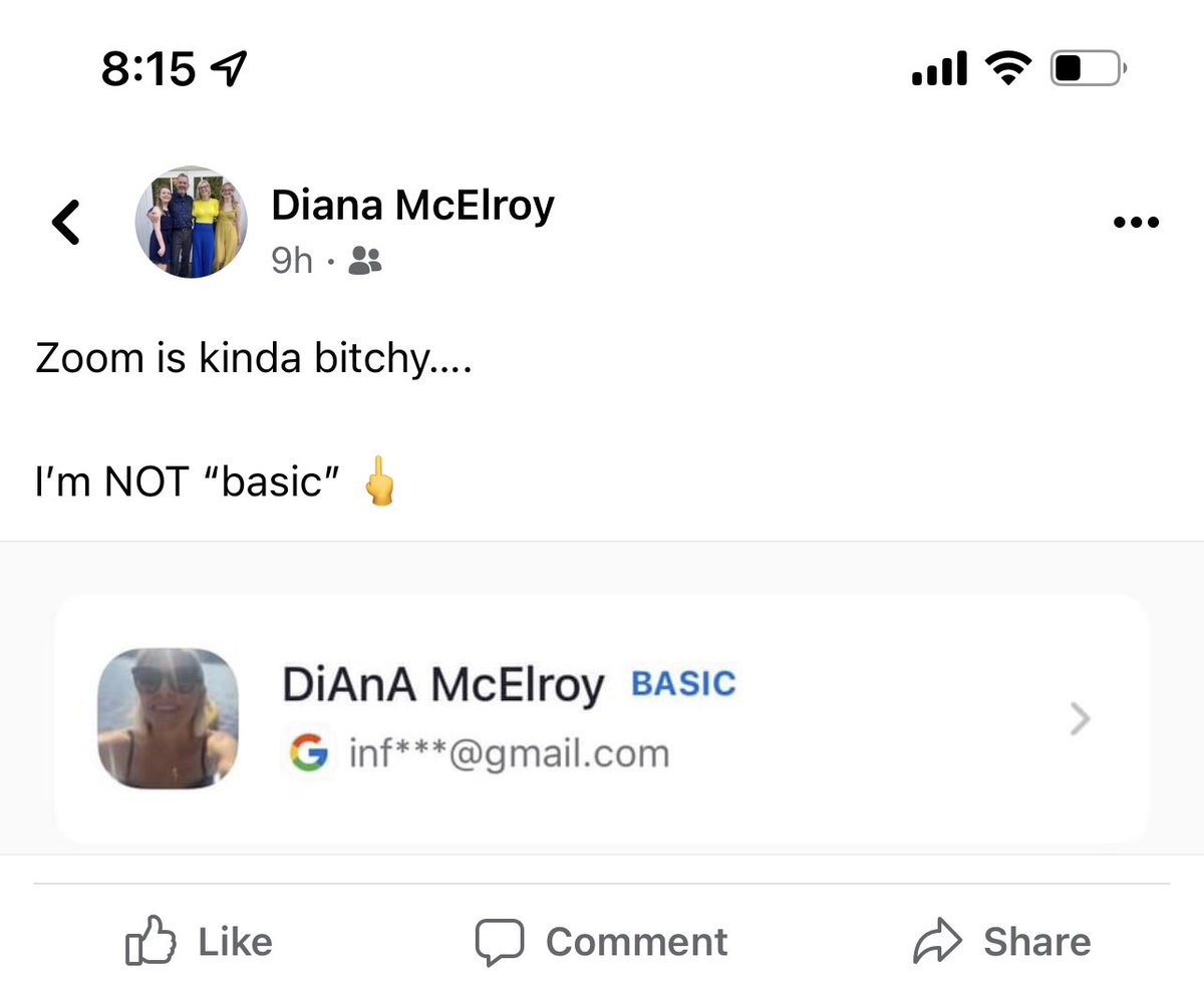 diana_mcelroy's tweet photo. 😂 @Zoom cracking myself up! https://t.co/ODo5nGs3Ev