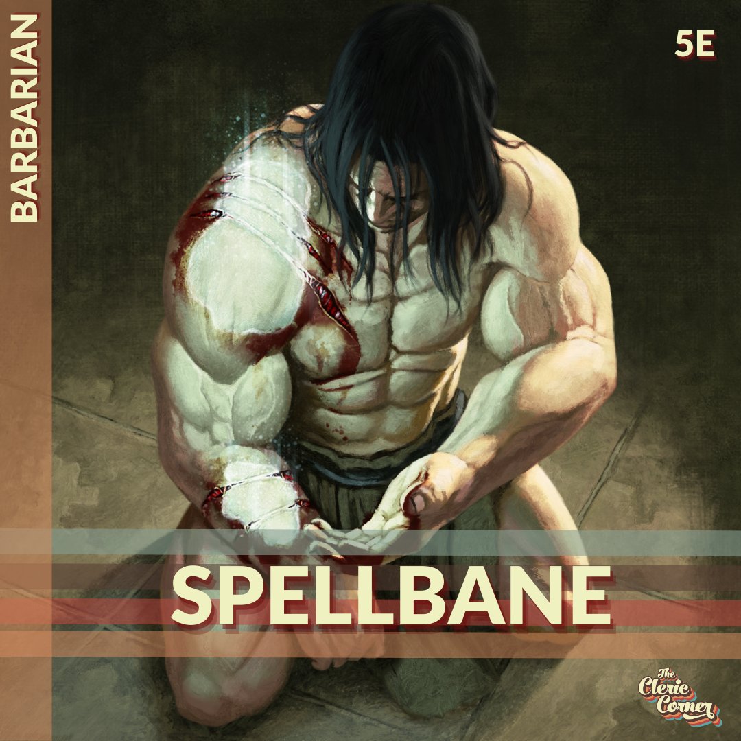 theclericcorner's tweet image. 👁️This month's NEW SUBCLASSES!! Now on my website!👁️

- ORDER OF MADNESS Wizard: Dip your toes in the power of the unfathomable!
- PATH OF THE SPELLBANE Barbarian: Your rage and willpower unravels the weave itself!
#dnd #dungeonsanddragons 
 theclericcorner.com