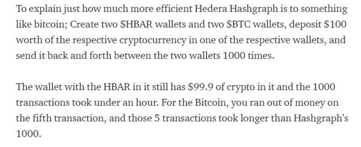 MasonVersluis's tweet photo. $HBAR efficiency Vs. $BTC https://t.co/nDcYhy8Lgb