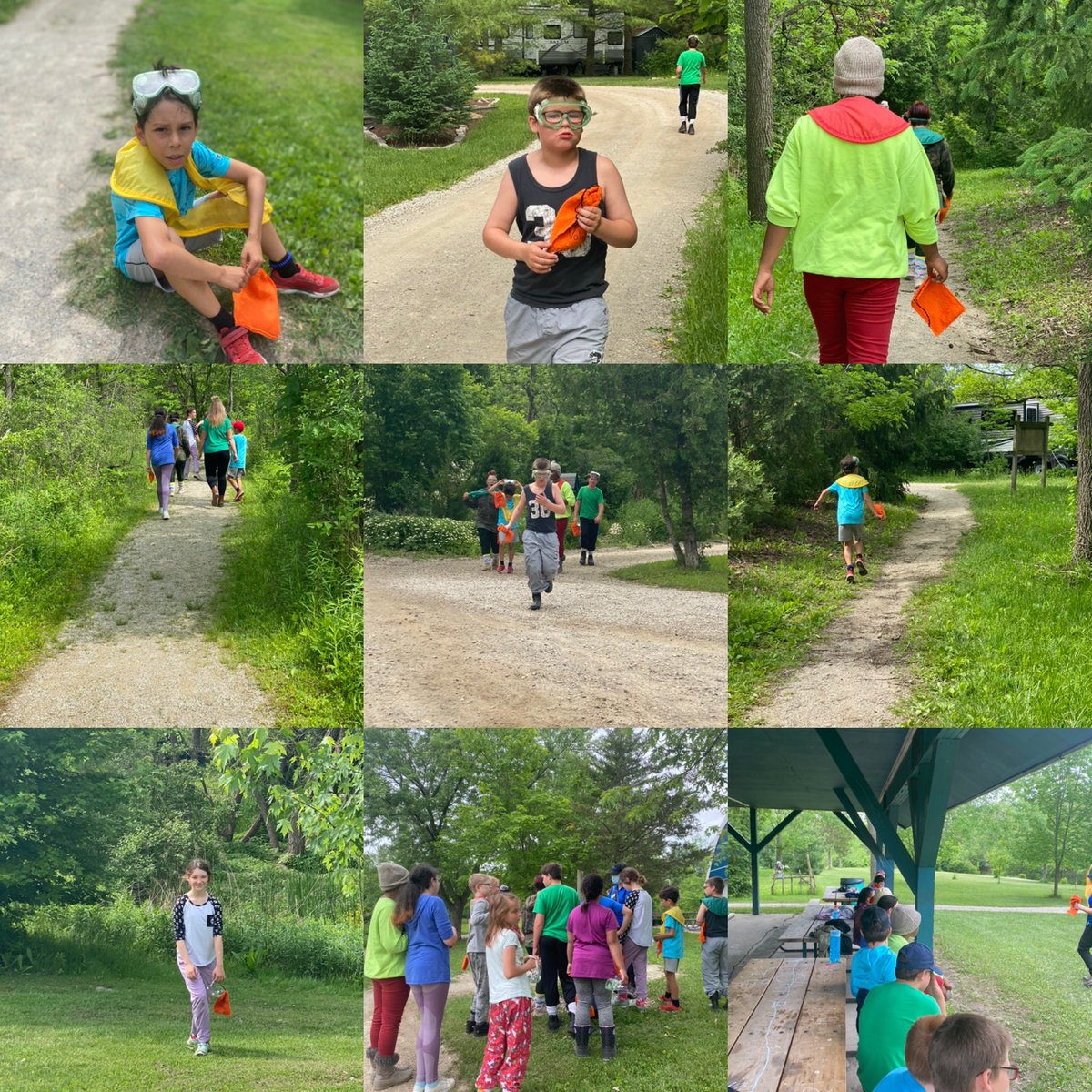 MissMDownie's tweet photo. A beautiful day at Lorne Henderson Conservation Area! Students learned all about endangered species and how to preserve the beautiful world around us🦉🦋🐠 #lkdsb #outdooreducation https://t.co/kcur85pYlm