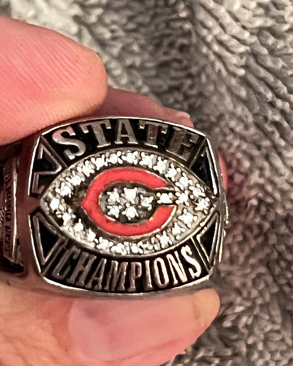 co_calhoun's tweet photo. Found this ring Monday on a 13.8 mile #hike I did. Reunited it with the owner today after being lost nearly 10 years!! Was a #goodday. That smile made the #journey worth it all. https://t.co/2ERyw7t6V9