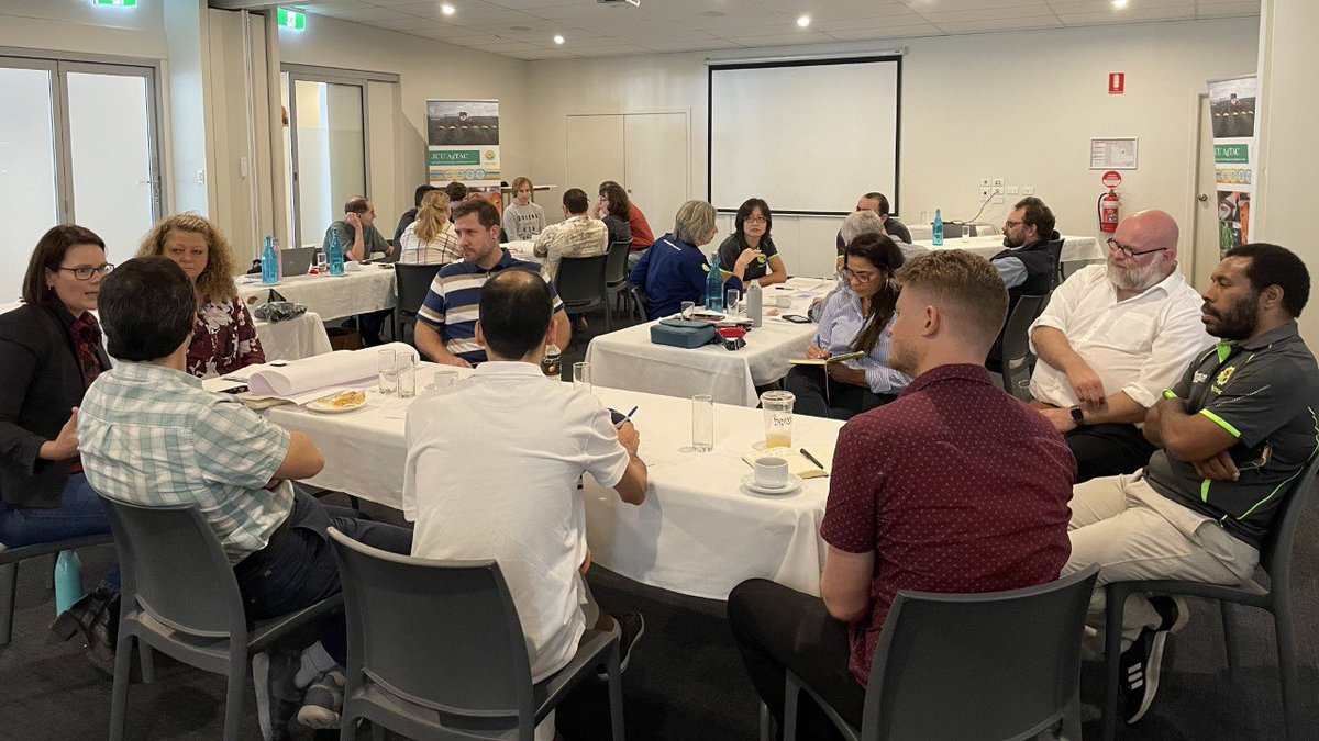 AgtacJcu's tweet image. Bringing it altogether!  @AgTACJCU and @TNQDroughtHub working on building linkages and collaborative opportunities.  For more information on the Agriculture, Technology &amp;amp; Adoption Centre visit jcu.edu.au/agtac/about-ag…
#JCU #agriculture #technology