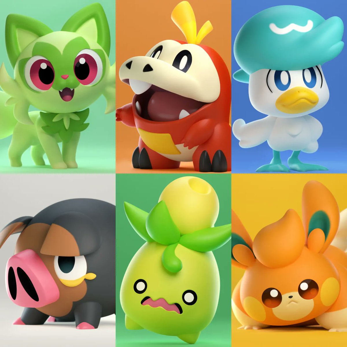 henryvargasart's tweet photo. Who's your favorite Gen 9 Pokemon so far? https://t.co/0pp3LU5IAF