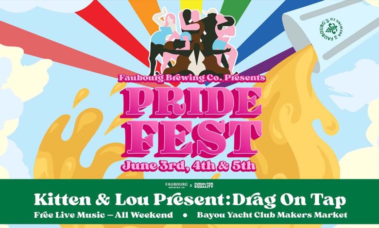 NewOrleansLocal's tweet photo. Pride Fest
ALL ARE WELCOME at Faubourg’s FREE Pride Fest!
Learn more:
https://t.co/z1qIjzCY4r
#NewOrleansLocal https://t.co/FX8kDik2pz