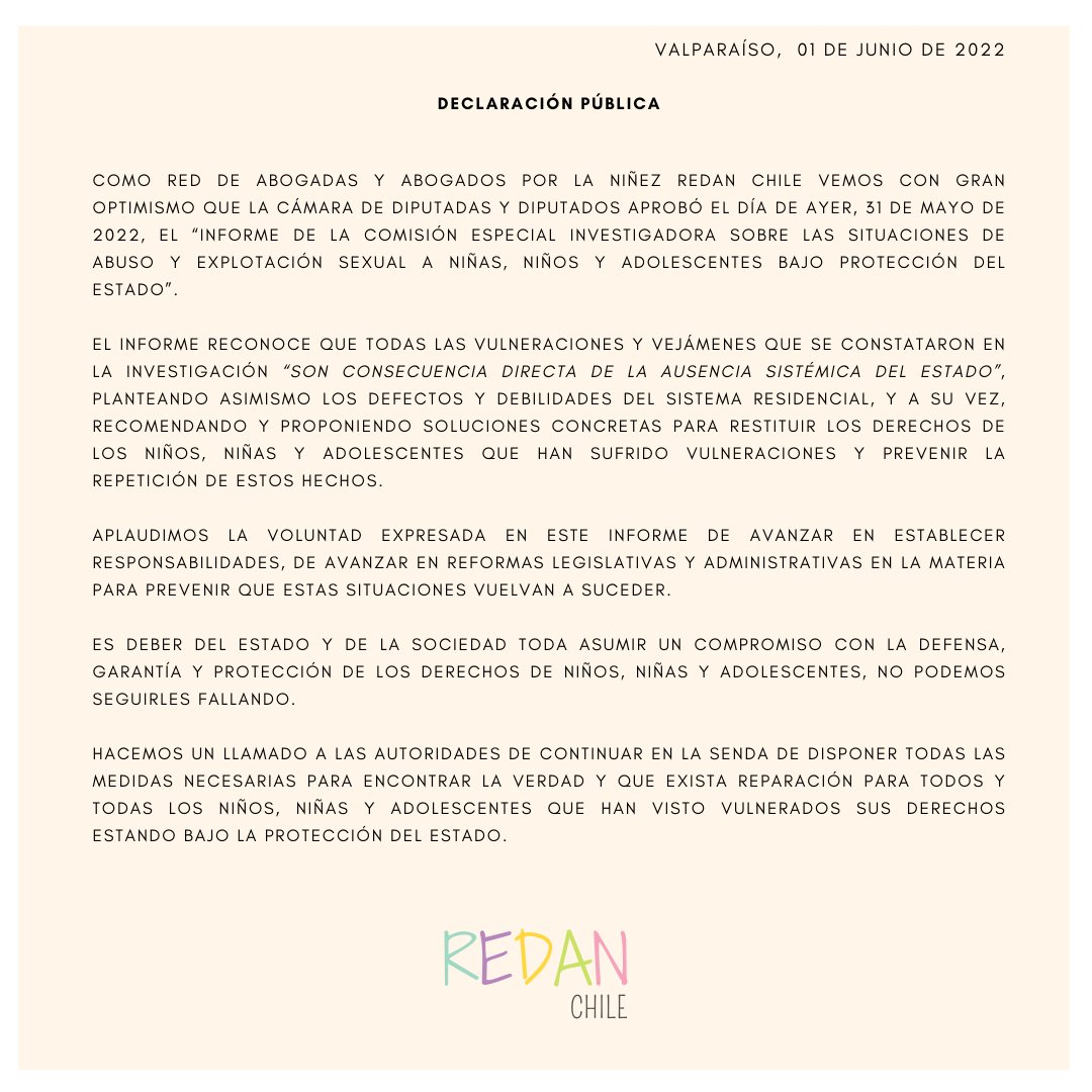 Red de Abogad@s por la Niñez tweet media