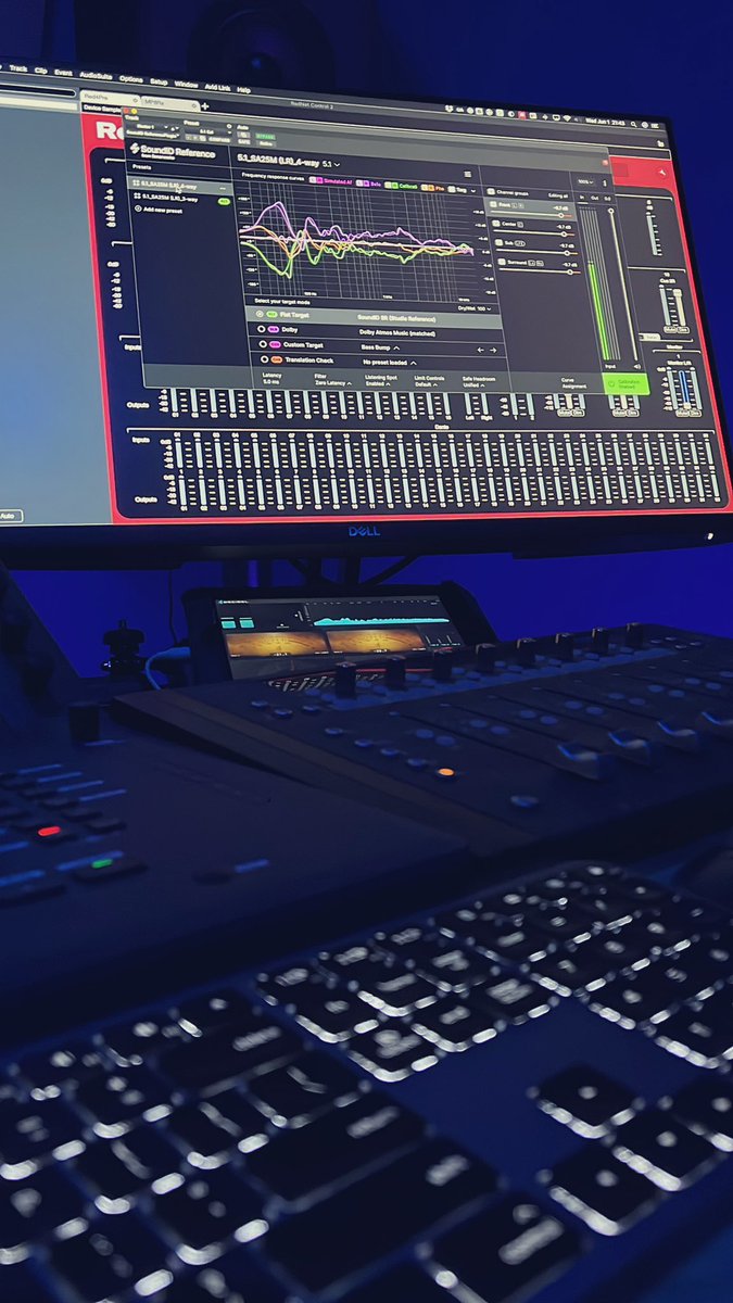 HydrateEnt's tweet photo. 2 days of calibration, 2 presets for our @sasacousticdes1 #sa25m monitors. 1 for 4-way mode and another for 3-way mode 😌. Soooooo good! https://t.co/sAvn78uLQP