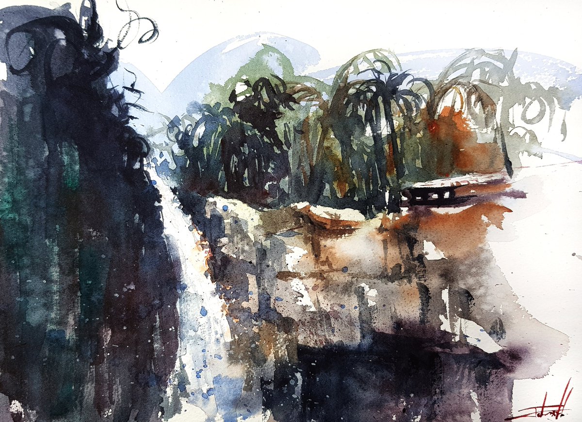DrawingtalkJ's tweet photo. A waterfall Watercolor

Today, I painted a waterfall with direct watercolor.

[YouTube]
https://t.co/2FGR0J25db

#watercolor #directwatercolor #danielsmithwatercolors #SaundersWaterford #aquarelle #waterfall #travel #travelbypainting #travelbywatercolor #drawingtalk https://t.co/aXZsppo1ox