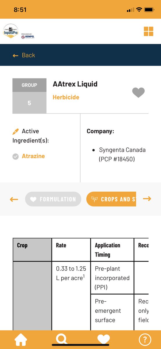 RoncerayDan's tweet photo. Hey #westcdnag give @InputsProAg a follow! They’ve got the crop protection guides in an easy to use app form. Looks like there are more improvements coming but I think it’ll be way handier than the paper copy! It’s free for this first year so definitely worth a try! https://t.co/g1qy05XcNr