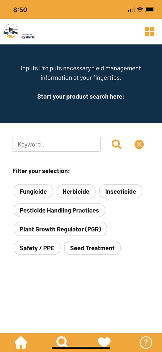 RoncerayDan's tweet photo. Hey #westcdnag give @InputsProAg a follow! They’ve got the crop protection guides in an easy to use app form. Looks like there are more improvements coming but I think it’ll be way handier than the paper copy! It’s free for this first year so definitely worth a try! https://t.co/g1qy05XcNr