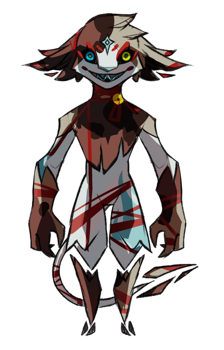 TempestEverfree's tweet photo. Yokai calico @CinderNFT  #cindernft https://t.co/cu0dvWJR8h