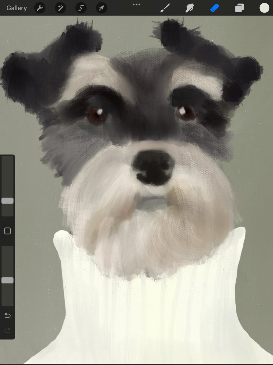 GM and happy thursday ! a few friends requested a schnauzer for my next drop coming SOON! 

what should i name this chic little pup ?? 👀