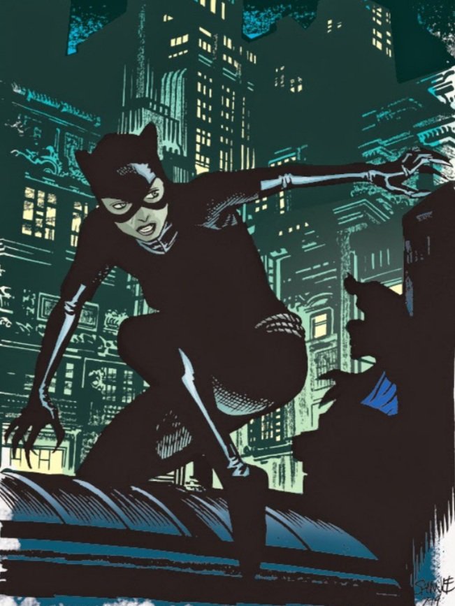 OptimistPrime99's tweet photo. #Catwoman by Chris Samnee https://t.co/CTm7JdoYwq