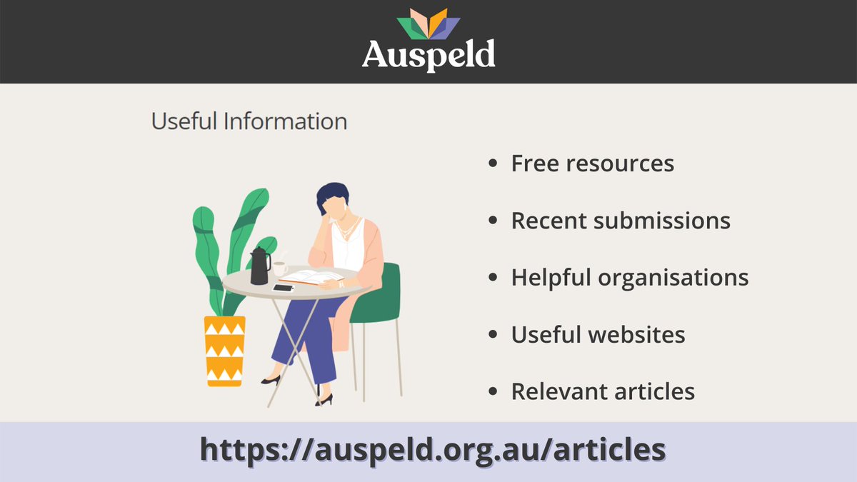 auspeld's tweet photo. Auspeld's Useful Information page (https://t.co/EseUBDGO5X) features a wealth of info including downloadable resources, submissions to enquiries, links to helpful organisations and useful websites, relevant articles and other evidence-based info about literacy and learning. https://t.co/7i8jyJY8kw