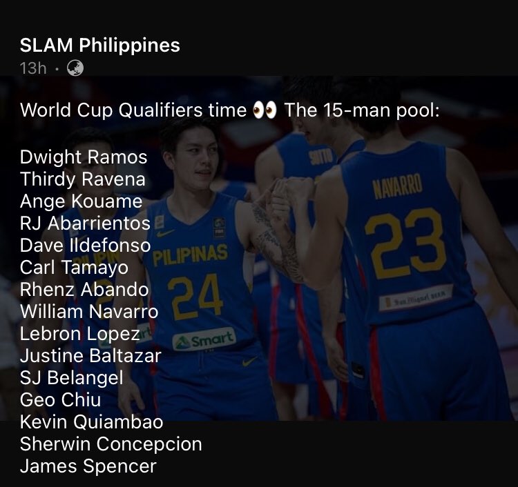 ildaveshaunbros's tweet photo. World Cup Qualifiers! 💙

📅: June 29 and July 3
(c) SLAM Ph

@ildavefonso #DaveIldefonso
#IldefonsoBrothers https://t.co/MHJYoa0kUZ