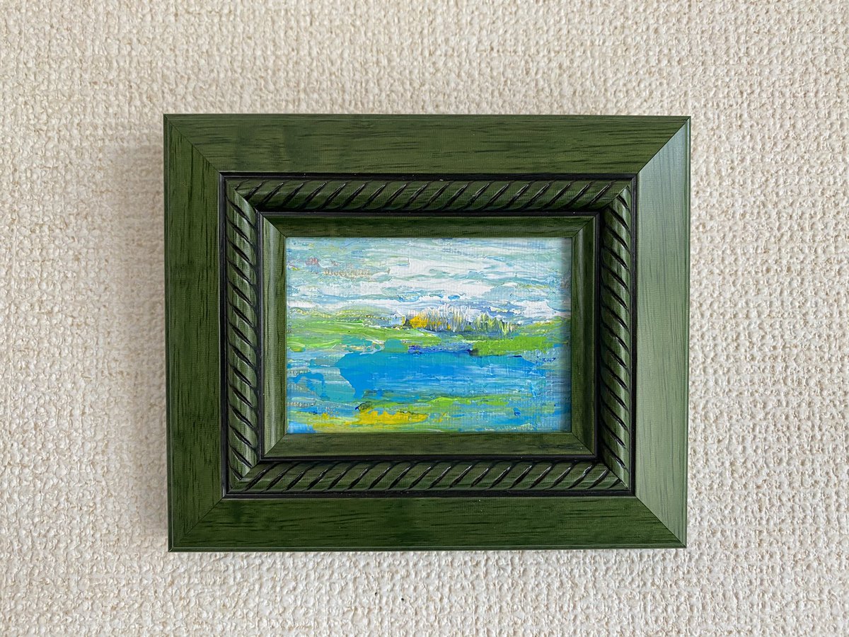 hiroyatabe's tweet image. Art with you - Lifestyle art
身近にアート, ライフスタイルアート

#ArtistTradingCard #miniframe