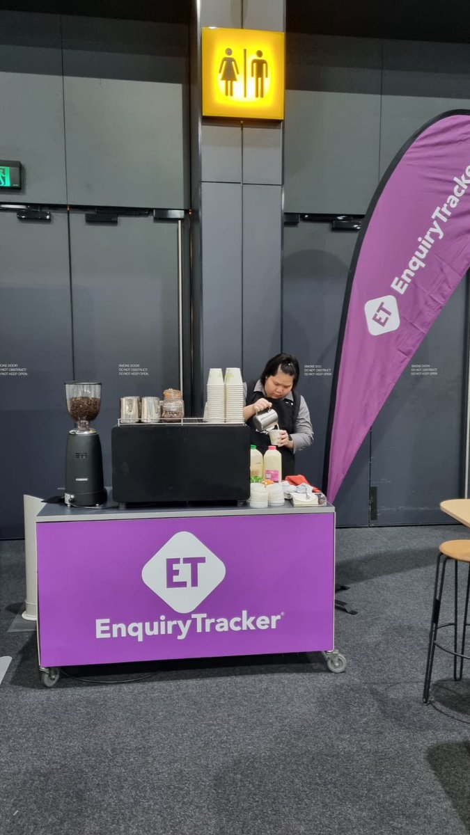 Enquiry Tracker (@enquiry_tracker) on Twitter photo Have you seen the big purple presence at this year’s <a href="/educateplusppp/">Educate Plus PPP</a> Conference? Smell the Italian coffee aroma in the great hall at the <a href="/AdelaideCC/">Adelaide Convention Centre</a>? We bet you have! Stop by, say hi to our expert team and enjoy a hot #coffeeonus ☕️ #youhadmeatcoffee #etdifference #epreignite Have you seen the big purple presence at this year’s <a href="/educateplusppp/">Educate Plus PPP</a> Conference? Smell the Italian coffee aroma in the great hall at the <a href="/AdelaideCC/">Adelaide Convention Centre</a>? We bet you have! Stop by, say hi to our expert team and enjoy a hot #coffeeonus ☕️ #youhadmeatcoffee #etdifference #epreignite