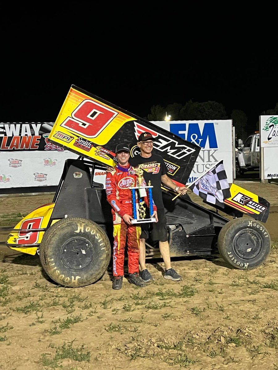 greberracing's tweet photo. Congrats to @ChaseRandall09 and his team on their win at 34 Raceway over the weekend. #TeamGreber https://t.co/3Gnsescoi9