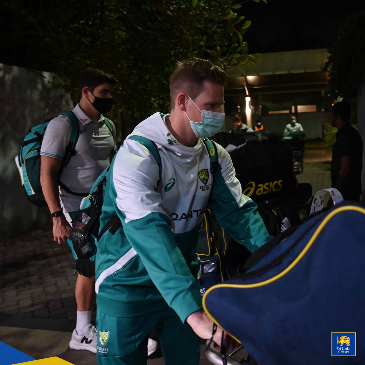 OfficialSLC's tweet photo. Welcome to Sri Lanka! 🙏

#SLvAUS | #CheerForLions https://t.co/JHPIEyiWkW