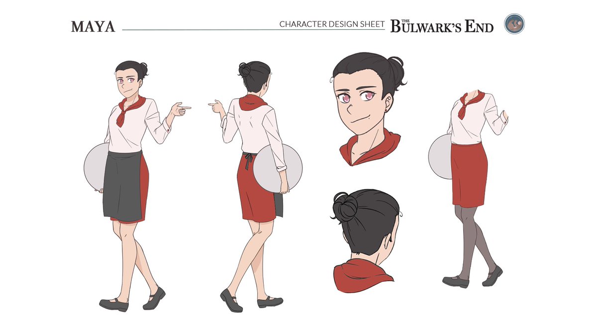 astroslothstu's tweet photo. A sneak peek at Maya, a simple waitress who works at the Sparrows Nest.
Read The Bulwark's End: https://t.co/xQpHUVDbIE
Artist: @snowdropmary
#TheBulwarksEnd https://t.co/SzvNtsJbFp