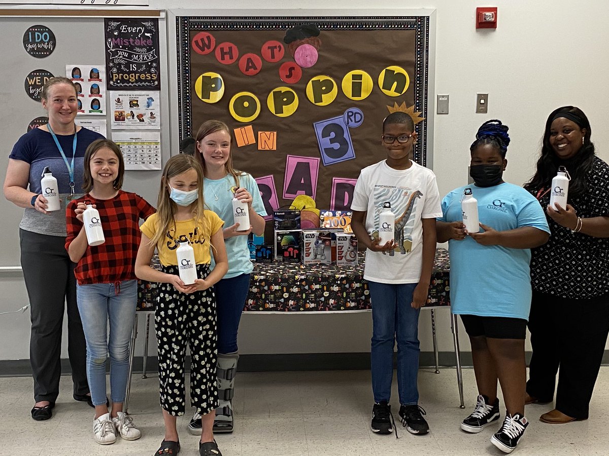Congratulations to our WVES CHROME team for winning 1st place in the CHROME competition!!  We are proud of our CHROME Tigers!  Great job!