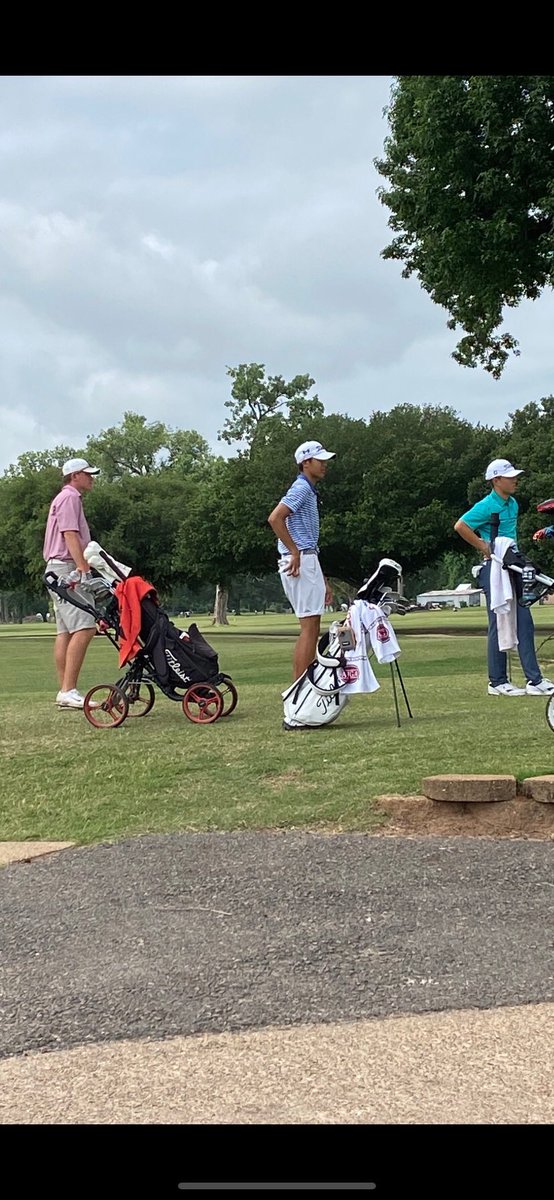 DenneyEaston's tweet photo. Solid start to my tourney. (E)71 and I’m in the hunt @AJGAGolf #ShreveportJr @spargolfcourses.  Look forward to grinding tomorrow! https://t.co/PDipMiQXji