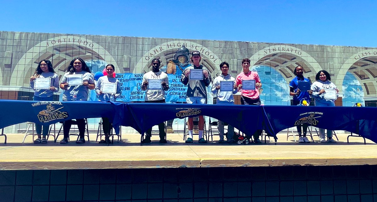 Gahr Gladiators tweet media