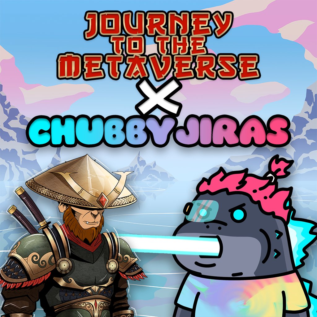 JTTM_NFT's tweet photo. 🎉JTTM x Chubby Jiras🎉

We are giving away:
3 x WL Spots to Chubby Jiras

To enter:
1⃣Like &amp; Retweet
2⃣Tag 3 friends
3⃣Follow
@ChubbyJiras &amp; @JTTM_NFT 

Giving away 3 more spots in our discord! DC only open for 6 hours, link in bio.

⏰ Winners chosen in 24 Hours! https://t.co/42gAn7jOmp