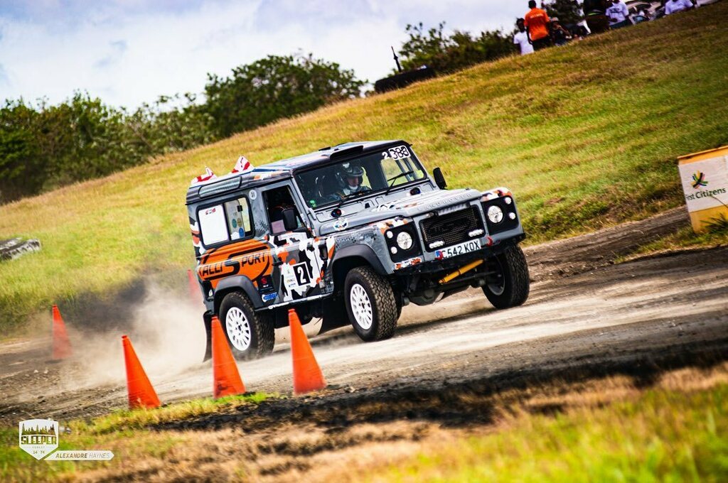 SleeperForest's tweet photo. @allisport_ltd Andrew Graham in his @td5inside_performanceinside powered Landrover Defender was definitely one of the most exciting entries for @rallybarbados this year! Great job out there, can't wait to see you guys on the stages this weekend! 

#rally… https://t.co/IqbrNrY88U https://t.co/Fo1XcuglSR