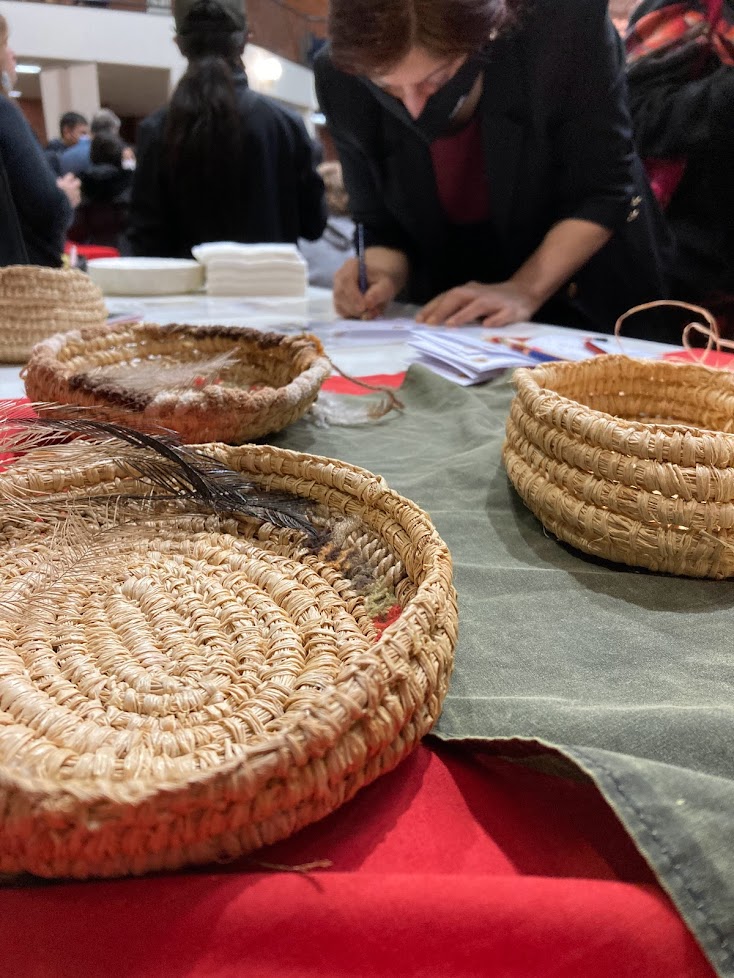 Our #Adelaide city campus was absolutely buzzing this morning with another wonderful Aboriginal art workshop with <a href="/MarraDreaming/">Marra Dreaming</a> and a  #NRW2022 morning tea. 

Students and staff learnt about traditional art and were able to contribute to a community piece.  ❤💛🖤